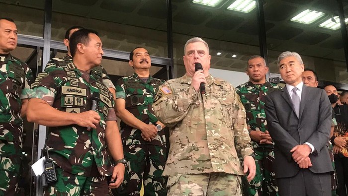 US Chairman of the Joint Chiefs, Jenderal Mark A Milley
