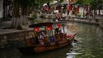 Mirip di Venesia, Kota Air Ini Ada di Shanghai Lho