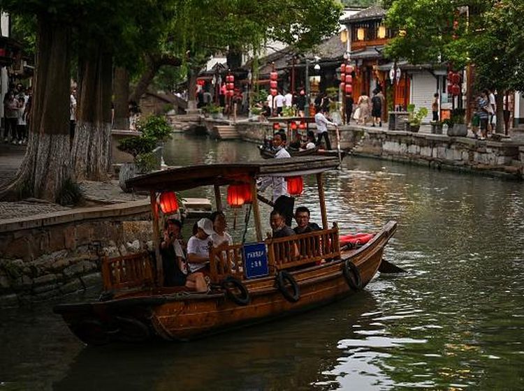 Mirip di Venesia, Kota Air Ini Ada di Shanghai Lho