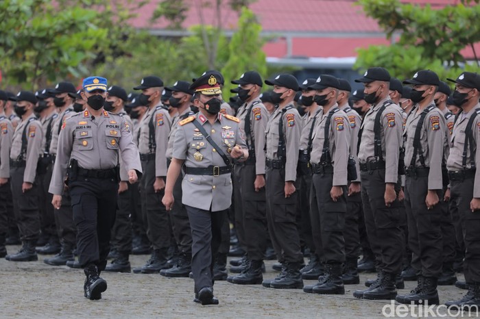 Calon bintara Polda Sumut.