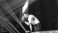 Ia membagi fanmeeting dalam berbagai segmen. Foto: (dok. Lumina Entertainment - Vanessa Fabiola)