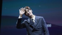 Cha Eun Woo tampil sangat menawan di acara fanmeetingnya. Foto: (dok. Lumina Entertainment - Vanessa Fabiola)