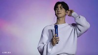 Duh, udah kangen lagi aja sama Cha Eun Woo. Foto: (dok. Lumina Entertainment - Vanessa Fabiola)