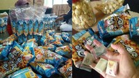 Camilan ringan berupa makaroni ini punya rasa gurih yang bikin anak-anak ketagihan. Bukan hanya karena rasanya, hadiah uang senilai Rp 1000 hingga Rp 5000 juga menarik perhatian anak-anak yang penasaran. Foto: Istimewa/Instagram/Twitter