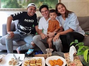 Intip Keseruan Baim Wong dan Paula Saat Makan Bareng Selebriti