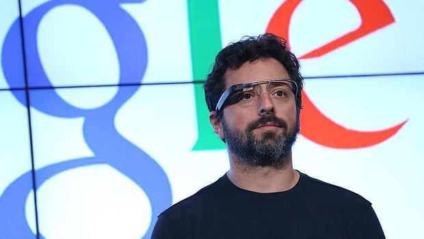 MOUNTAIN VIEW, CA - SEPTEMBER 25:  Google co-founder Sergey Brin looks on during a news conference at Google headquarters on September 25, 2012 in Mountain View, California.  California Gov. Jerry Brown signed State Senate Bill 1298 that allows driverless cars to operate on public roads for testing purposes. The bill also calls for the Department of Motor Vehicles to adopt regulations that govern licensing, bonding, testing and operation of the driverless vehicles before January 2015.  (Photo by Justin Sullivan/Getty Images)