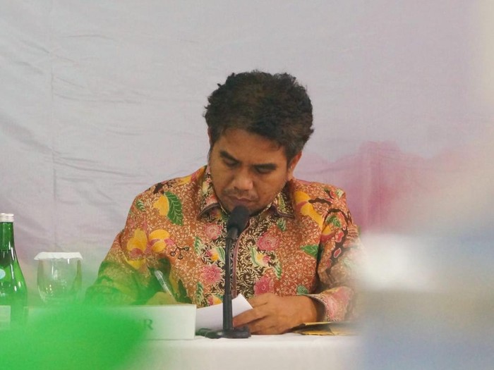 Jubir Partai Garuda Teddy Gusnaidi.