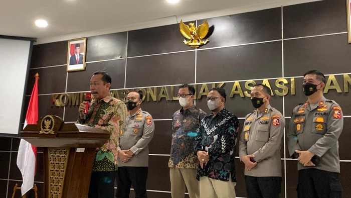 Konferensi pers di Komnas HAM (Rakha-detikcom)