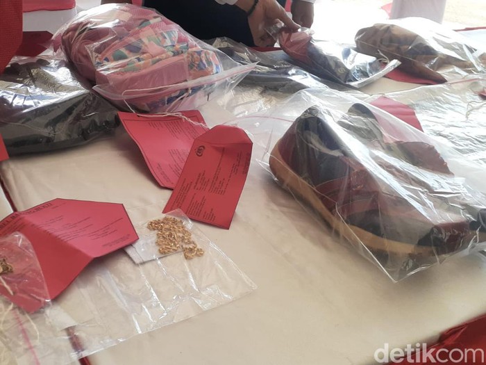 Konferensi pers kasus penembakan istri Kopda Muslimin di Polda Jateng, Senin (25/7/2022).