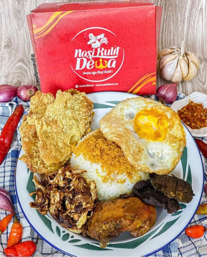 Kriuk Renyah! 20 Nasi Kulit Ayam Rp 20 Ribuan Ada di Sini Kriuk Renyah! 20 Nasi Kulit Ayam Rp 20 Ribuan Ada di Sini
