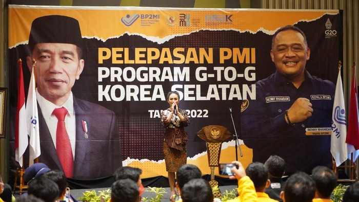 Lepas 481 PMI ke Korsel, BP2MI Sampaikan Pesan Jokowi (Istimewa)