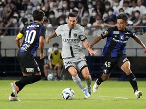 PSG Vs Gamba Osaka: Les Parisiens Menang 6-2, Trio MNM Bikin Gol