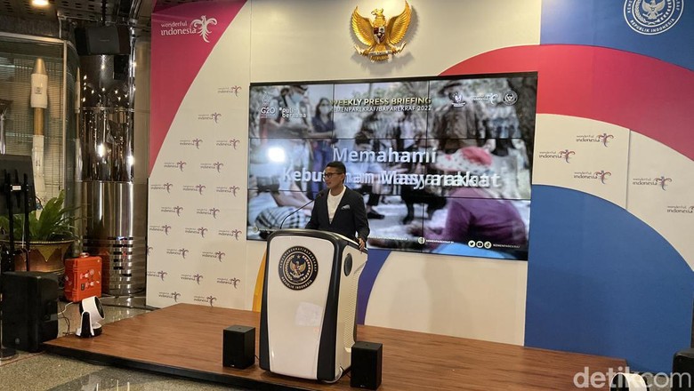 Menparekraf Sandiaga Uno