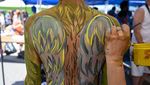 Meriahnya Gelaran Body Painting di New York