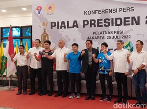 PBSI Gelar Piala Presiden 2022, Total Hadiah Lebih Dari Rp 1 M