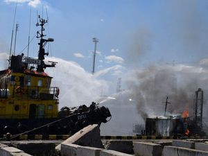 Drone Rusia Hantam Pelabuhan Pengekspor Biji-bijian Ukraina
