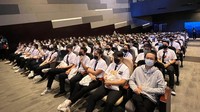 Seminar tersebut digelar di Auditorium Kampus Timur Universitas Kristen Petra Surabaya, Senin (25/7/2022).
