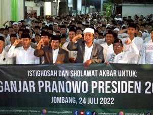 Santri & Ulama di Jombang Doakan Ganjar Jadi Presiden di 2024