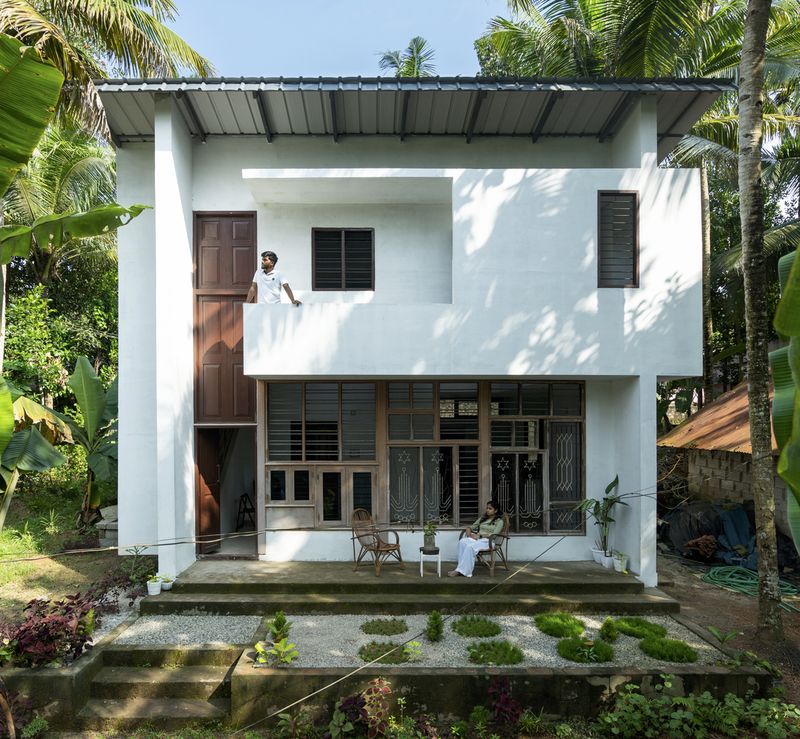 Contoh desain rumah minimalis.