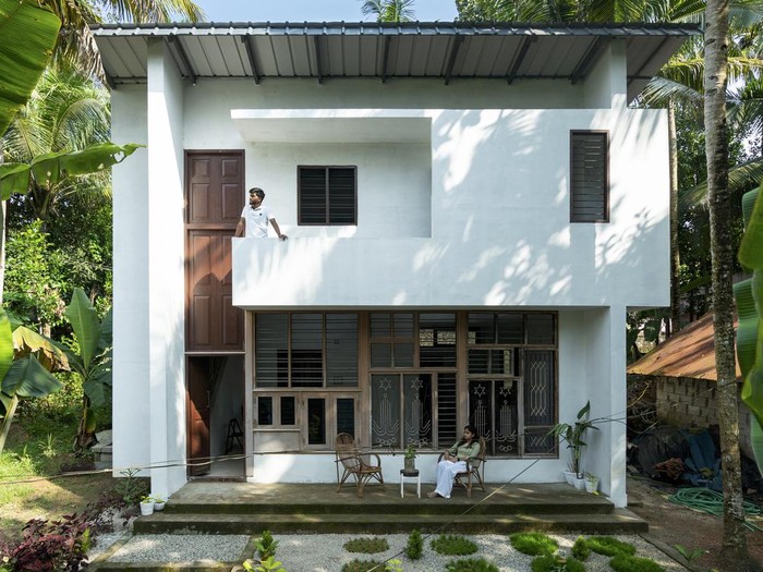 Contoh desain rumah minimalis.