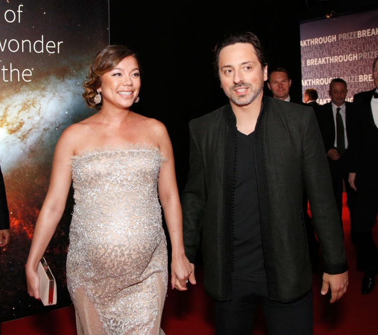 Sergey Brin dan mantan istri Nicole Shanahan