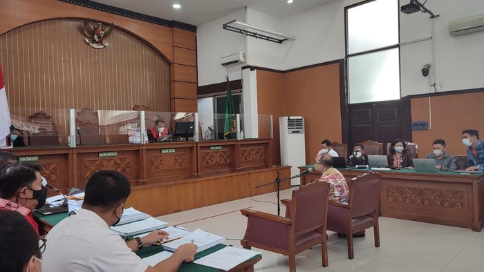 Sidang praperadilan Mardani Maming (Wilda/detikcom)