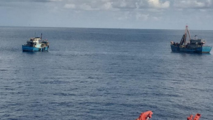 TNI AL tangkap dua ikan asing Vietnam di Laut Natuna Utara
