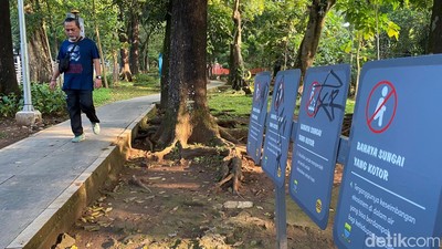 Keterlaluan! Taman Lansia di Bandung Jadi Sasaran Vandalisme