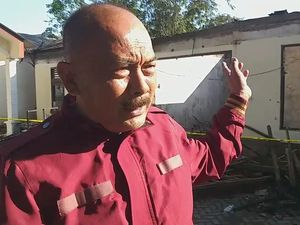 Kesaksian Kapolsek Purwosari Saat Lihat Kantornya Ludes Terbakar