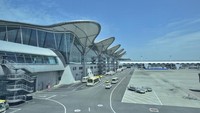 Bandara Internasional Jiangbei di peringkat ke-9 dengan persentase pembatalan penerbangan sebesar 4,6% (Foto: Bandara Internasional Jiangbei Chongqing)
