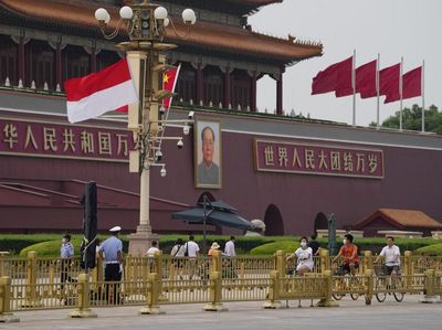 Saat Bendera Indonesia Berkibar di Kota Terlarang Beijing