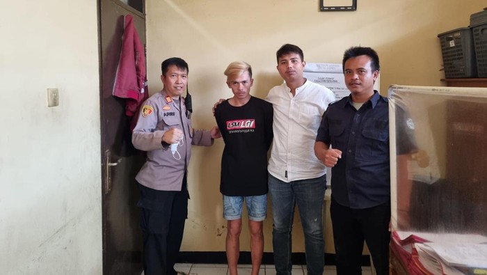 Buronan pelaku penganiayaan di Sukabumi ditangkap polisi.