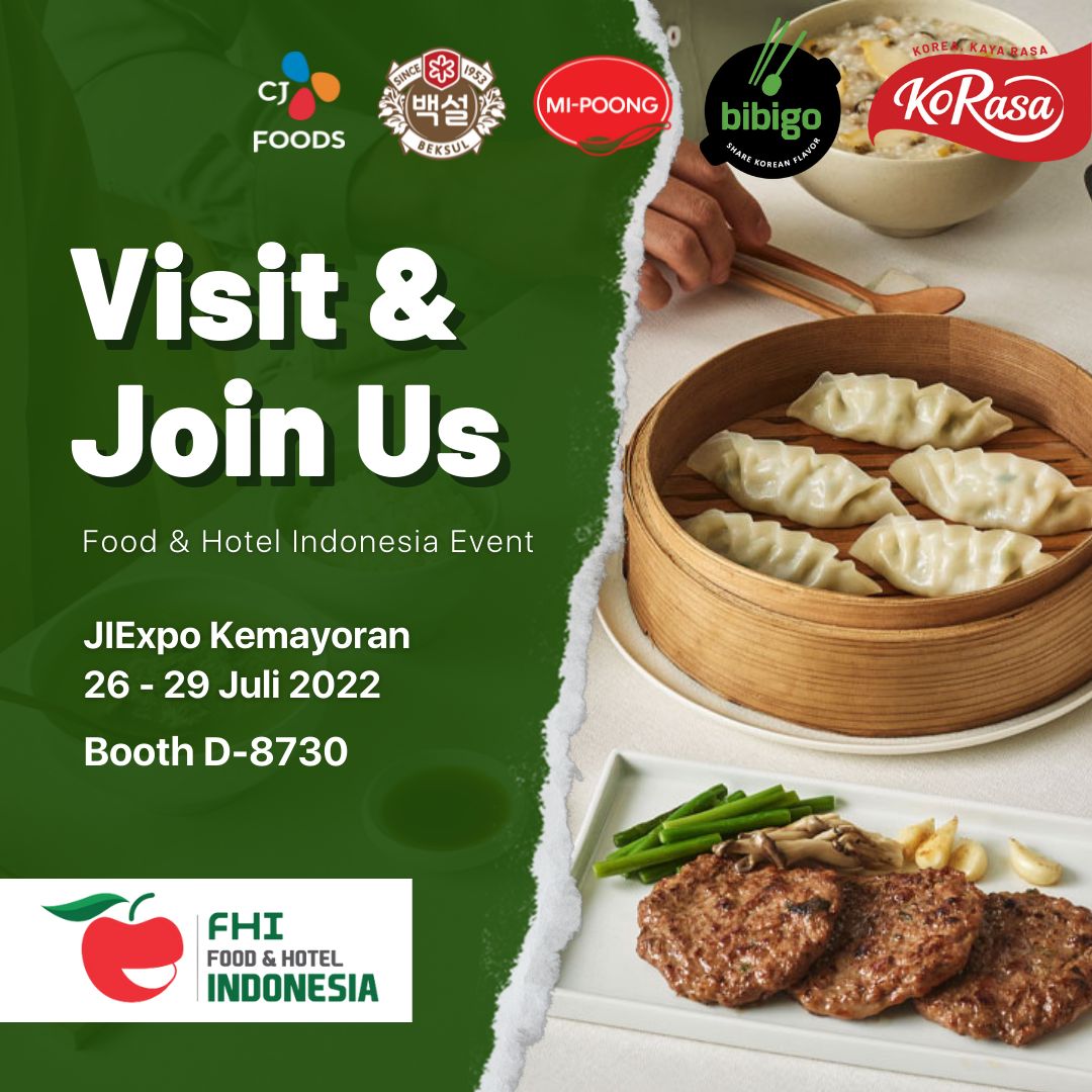 CJ Indonesia Grup Hadir di Pameran Food & Hotel Indonesia 2022