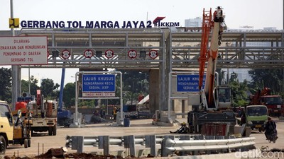 Lihat Nih Progres Pembangunan Gerbang Tol Margajaya 2 Bekasi