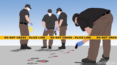 Ilustrasi detikX kasus penembakan Brigadir J di rumah dinas Kadiv Propam Mabes Polri Irjen Ferdy Sambo.