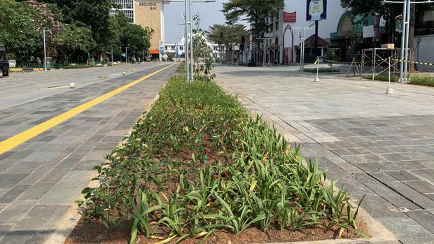 Jl Ketumbar dan Jl Lada disulap jadi jalur pedestrian Kota Tua Jakarta.