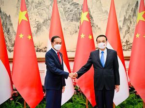 Jokowi Bertemu PM China Li Keqiang