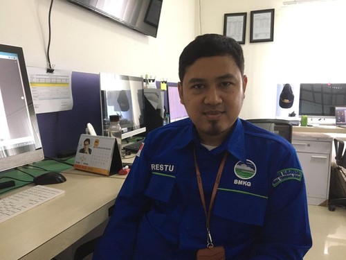 Koordinator Bidang Data dan Informasi BMKG Stasiun Klimatologi NTB Restu, Selasa (26/7/2022).