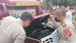 Penampakan Odong-odong Hancur Akibat Tabrakan Maut Vs KA di Serang