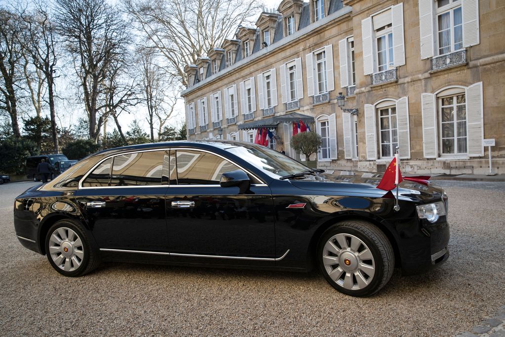 Limousine Hongqi L5  (AFP via Getty Images/THOMAS SAMSON)