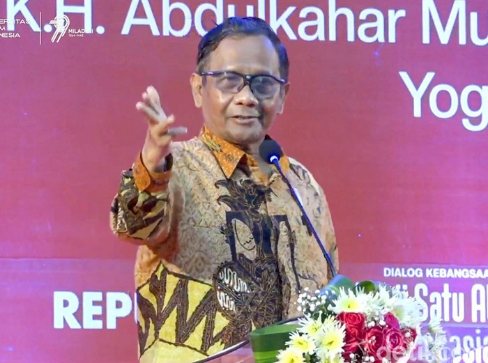 Menkopolhukam Mahfud Md.
