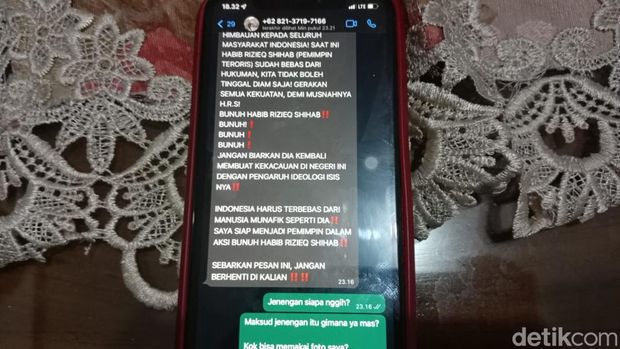 HP Kecua PCNU Kota Semarang diretas.