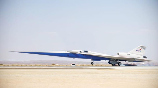 Bikin Takjub! Pesawat Supersonik NASA X-59 Tembus Kecepatan Suara