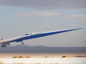 Penampakan Pesawat Canggih Supersonik Eksperimental X-59 NASA