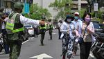 Foto Jalanan Taipei yang Mendadak Sepi Saat Simulasi Serangan Udara