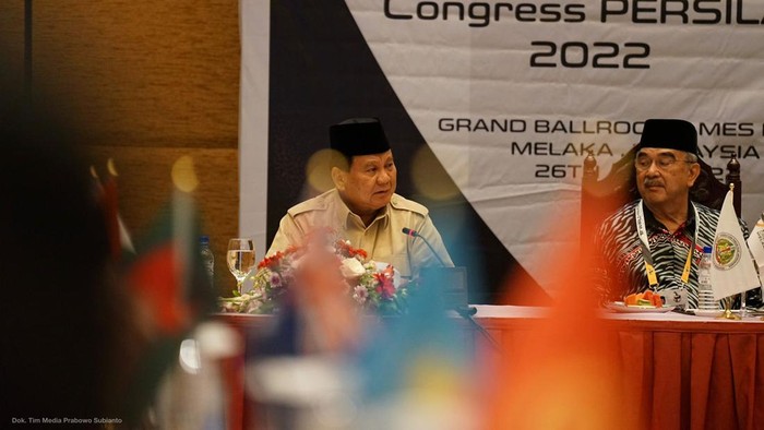Prabowo terpilih kembali menjadi Presiden Federasi Pencak Silat Dunia. (dok. Tim Media Prabowo Subianto).