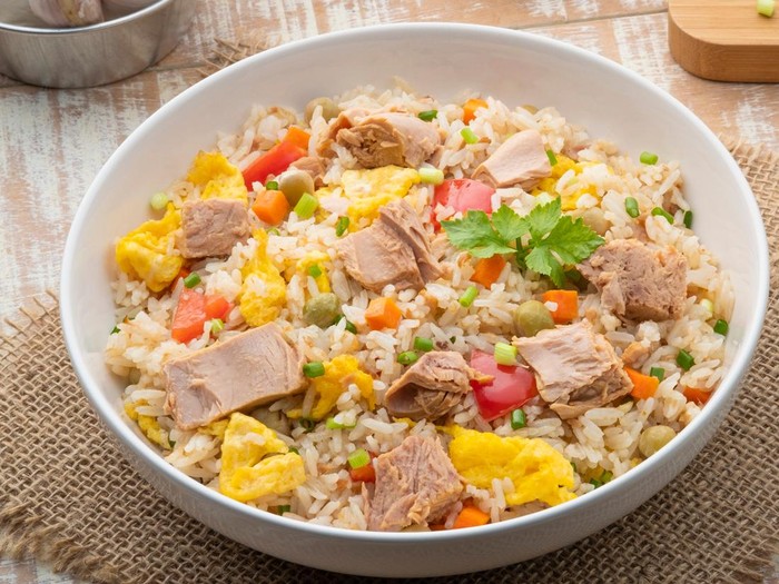 Resep Nasi Goreng Ikan Tuna Kalengan