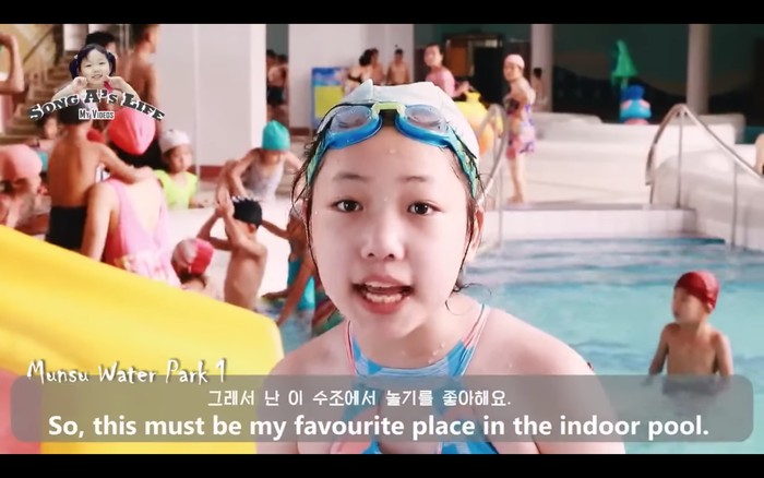 Song A, vlogger cilik asal Korea Utara