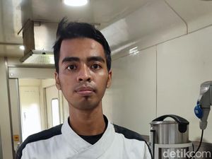 Efendi, Kini Koki Kereta Api - Kelak Kelola Restoran Sendiri