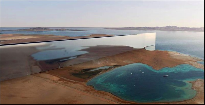 The Mirror Line di Kota Neom